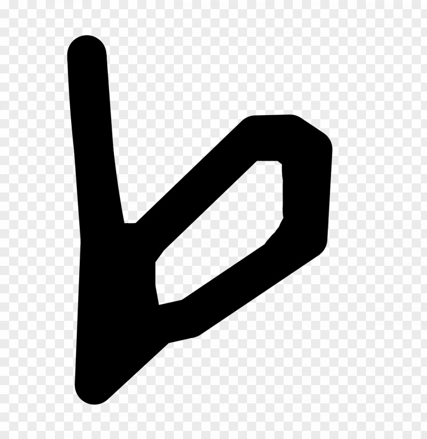 Line Logo Thumb Font PNG