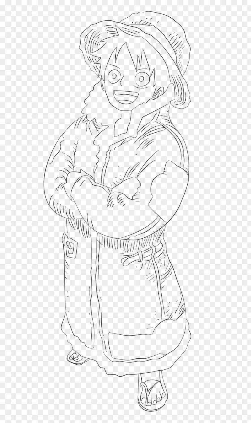 Luffy Vector Homo Sapiens Drawing Line Art Sketch PNG