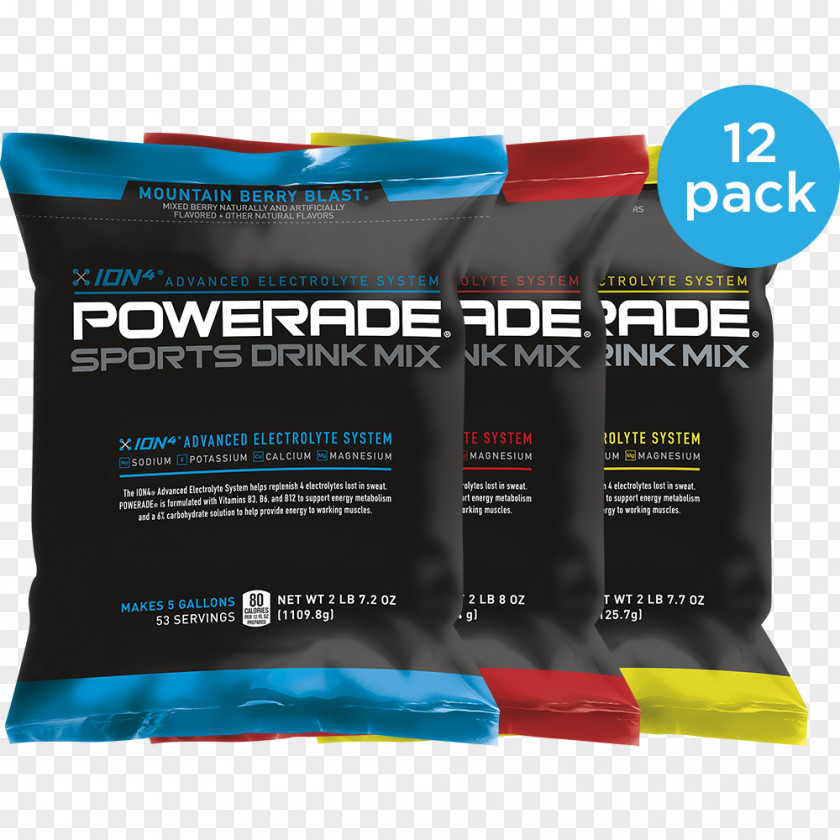 Powerade Zero Ion4 Sports Drink & Energy Drinks Berry Bottle PNG