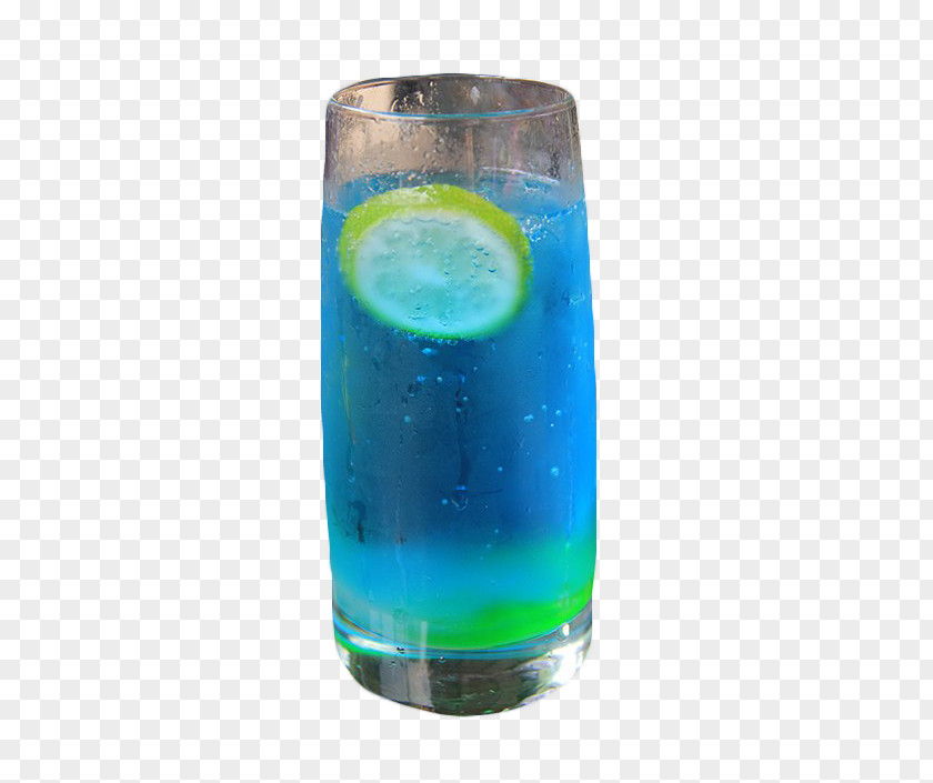 Blue Drink Hawaii Sea Breeze Lemonade Non-alcoholic PNG