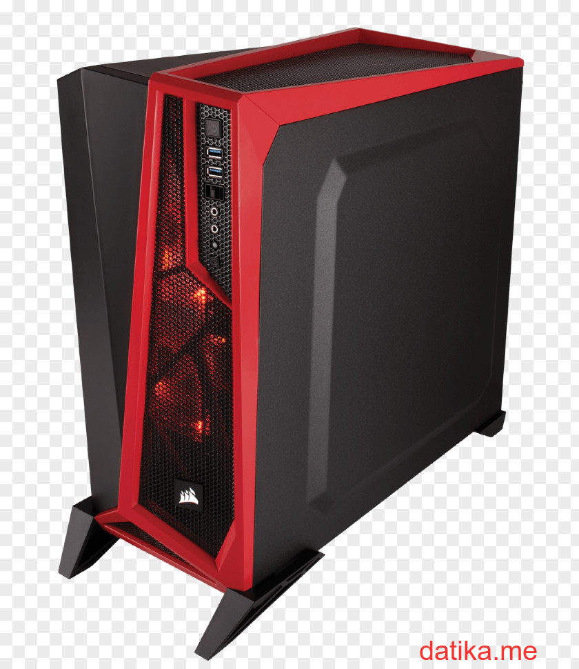 Gaming Pc Computer Cases & Housings Power Supply Unit Corsair Carbide Mid-Tower Case Components PNG