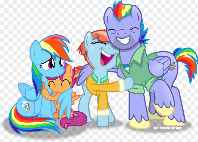 Vector Family Rainbow Dash My Little Pony: Friendship Is Magic Fandom Twilight Sparkle Art PNG
