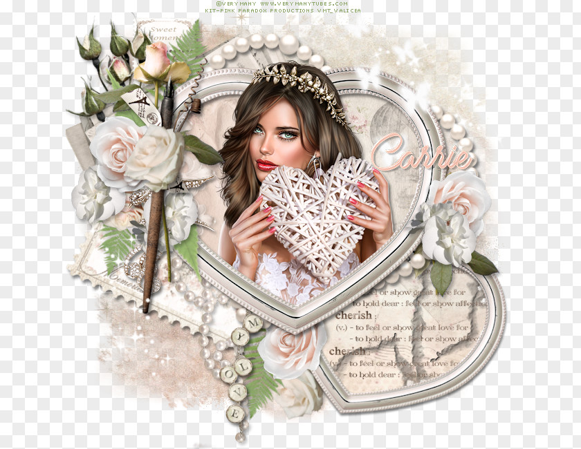 Willing To Have A Heart Picture Frames Flower Hair Clothing Accessories PNG
