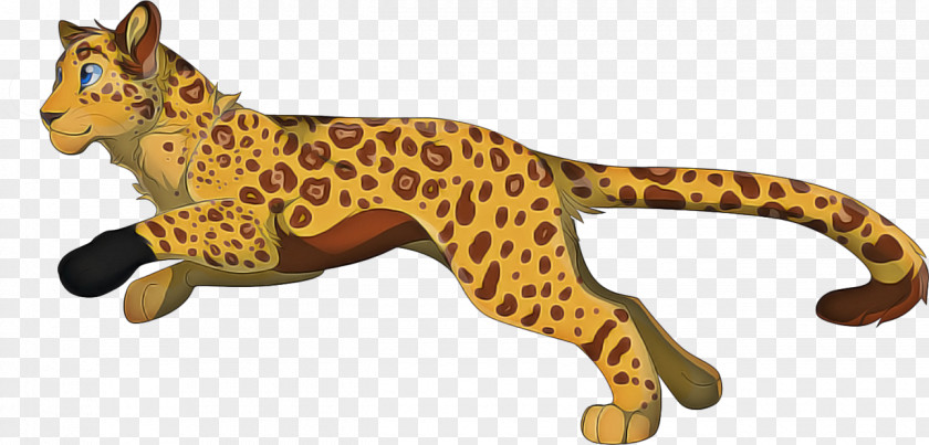 African Leopard Small To Mediumsized Cats Cartoon PNG