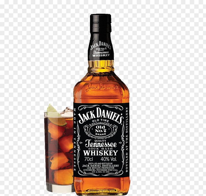 Botella De Agua Tennessee Whiskey Distilled Beverage Jack Daniel's Scotch Whisky PNG