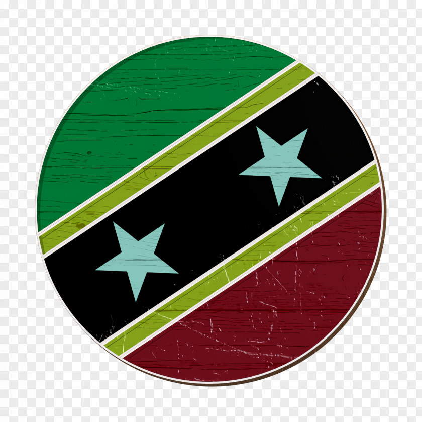 Symbol Plate Country Icon Flag Saint Kitts &amp; Nevis PNG