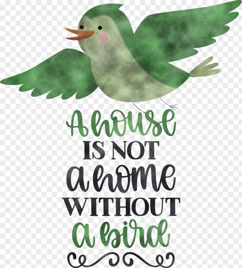 Bird Quote Home PNG