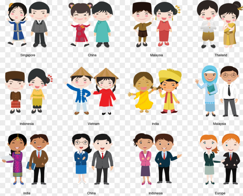 Kuala Lumpur Malaysia Race Multiracial Clip Art PNG