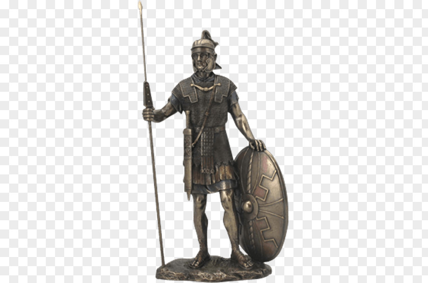 Shield Warrior Ancient Rome Roman Sculpture Statue Soldier PNG