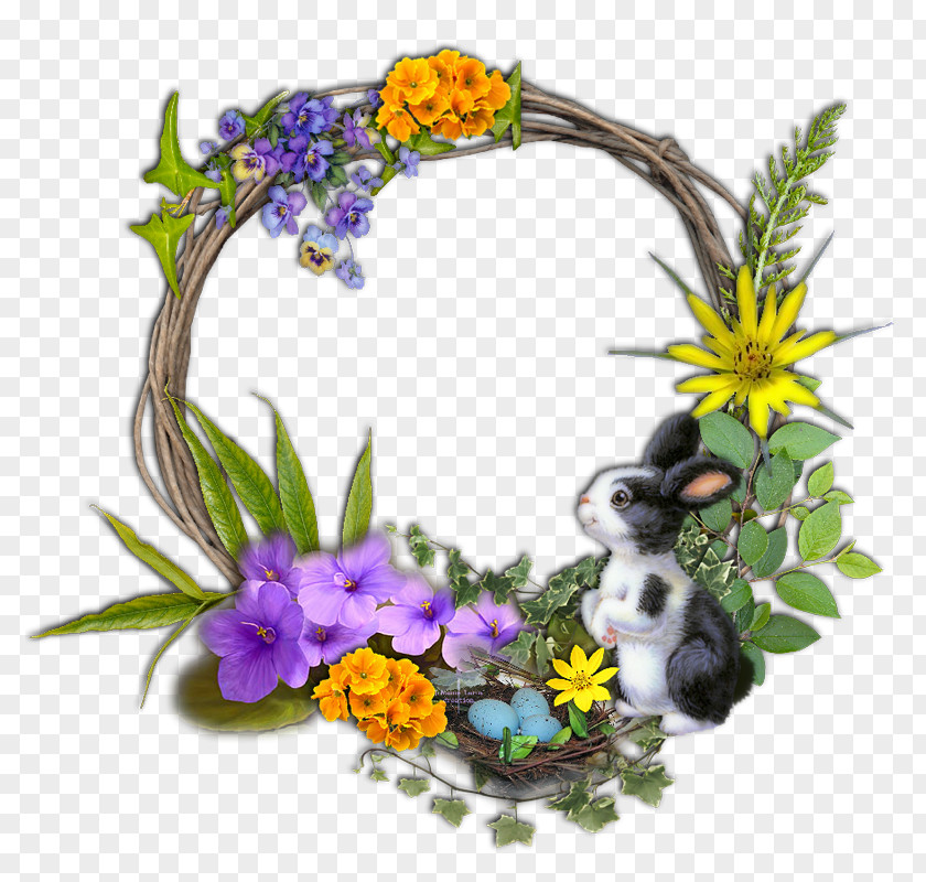 Wreath Flower Clip Art PNG