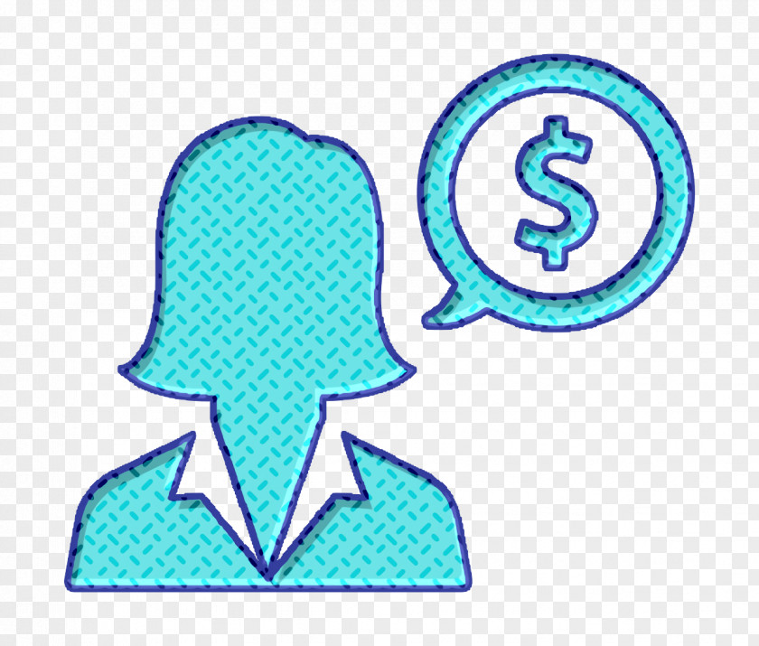 Business Icon People Businesswoman PNG