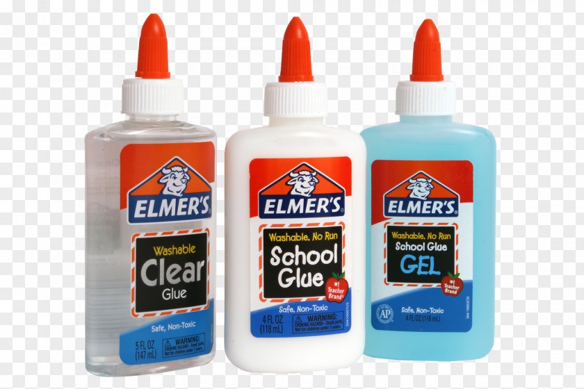 Elmer's Products Slime Liquid Wood Glue Jar PNG