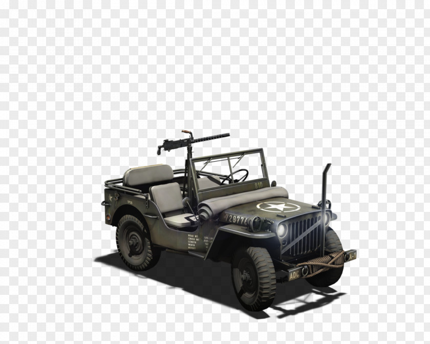 Jeep Willys Truck MB Car Bumper PNG