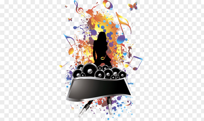 Rock Music Elements PNG music elements clipart PNG