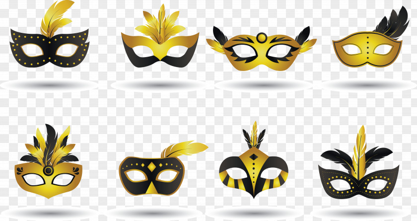 Cartoon Mask Masquerade Ball PNG