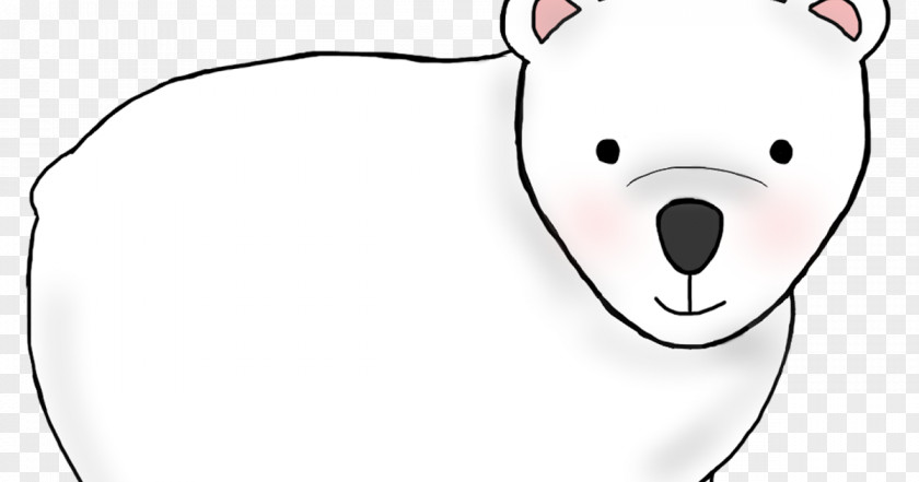 International Polar Bear Day Dog Snout Line Art Clip PNG