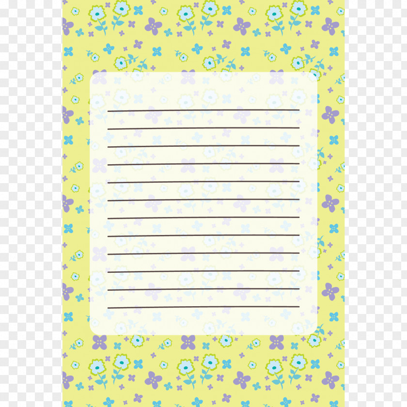 Pastel Flower Paper Area Rectangle Green PNG