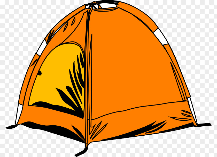 Sick Dog Cartoon Camping Tent Campsite Campfire Clip Art PNG