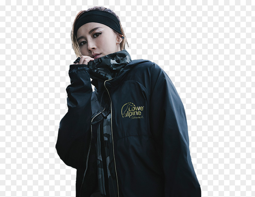 Brand Ambassador Uniform Hoodie Lowe Alpine Theresa Fu Coat Jacket PNG