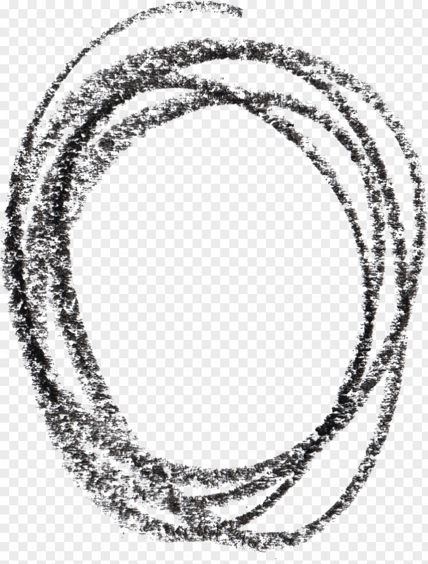 Circle Drawing Crayon Image PNG