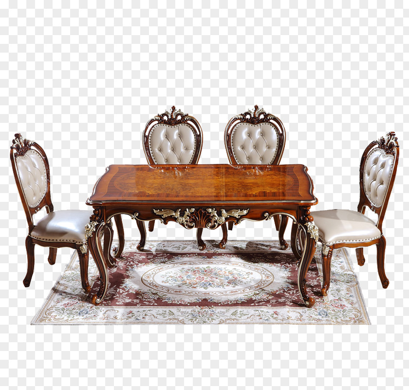 European Neo-classical Long Table Europe PNG