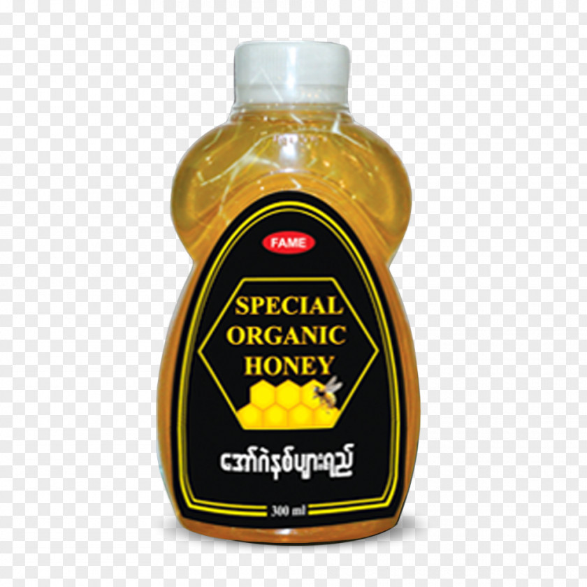 Natural Honey Condiment Product PNG