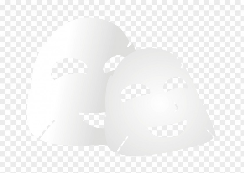 Physical Mask Material Black And White Pattern PNG