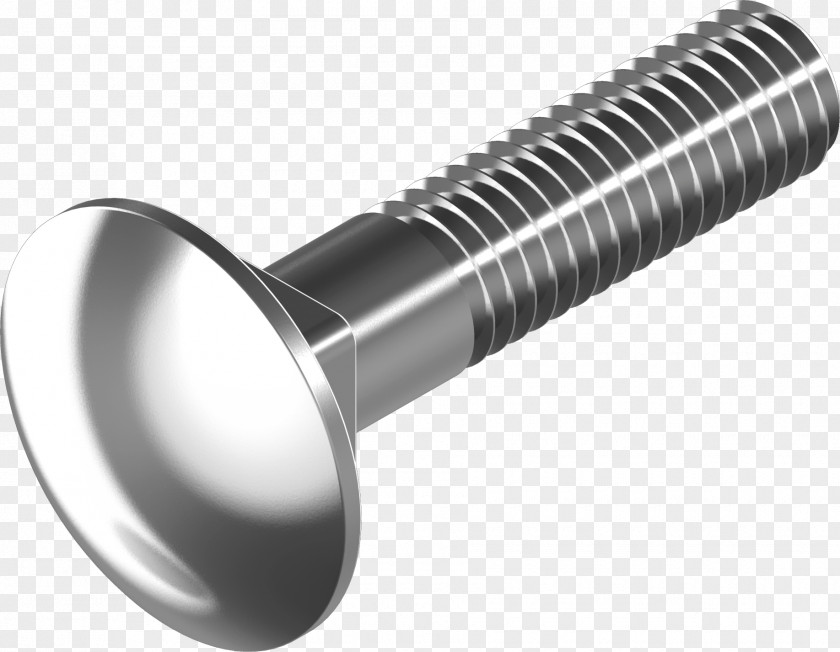 Screw DIN 603 Bolt Fastener Self-tapping PNG