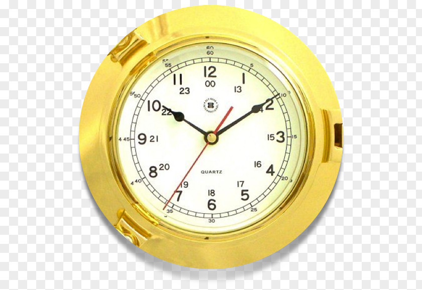 Clock Bey-Berk Brass Porthole International, Inc. Wall Clocks PNG