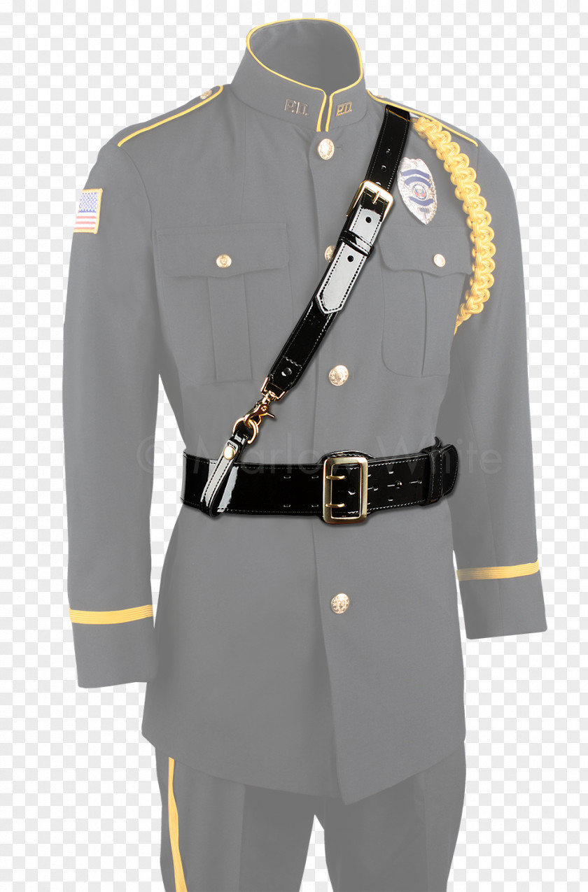 Honor List Sam Browne Belt Military Uniform Dress PNG