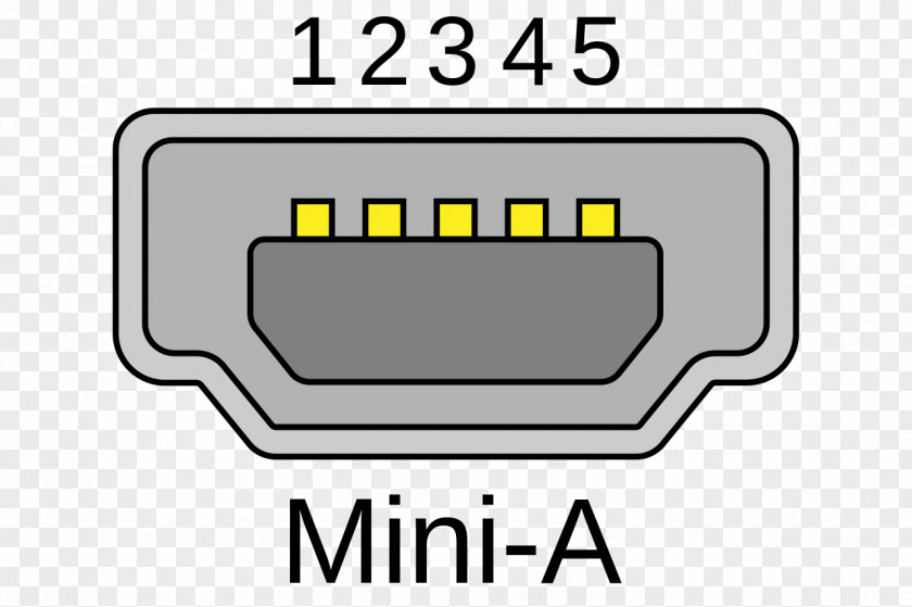 Receptacle Mini-USB Micro-USB Electrical Connector USB On-The-Go PNG