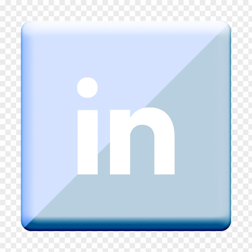 Rectangle Sky Gloss Icon Linkedin Media PNG