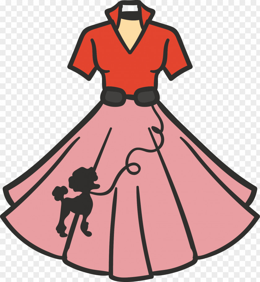 Women's Clothing Material Map Dress Skirt Clip Art PNG