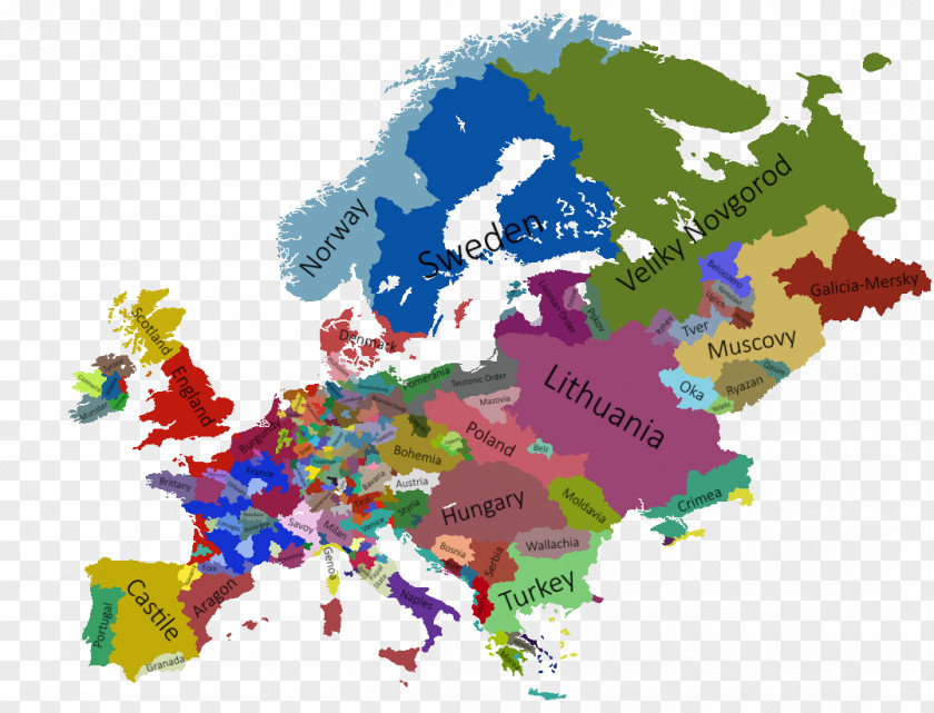 World Map Europe PNG