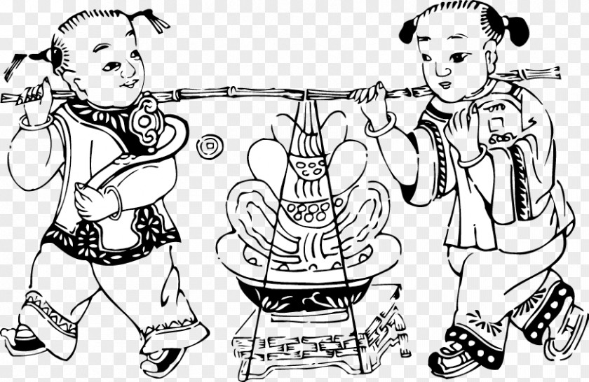 Hard-working Children China U5143u5b9d Tradition Clip Art PNG