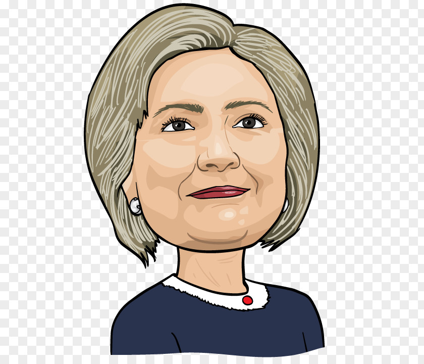 Hillary Clinton Cheek Chin Eyebrow Facial Expression Forehead PNG