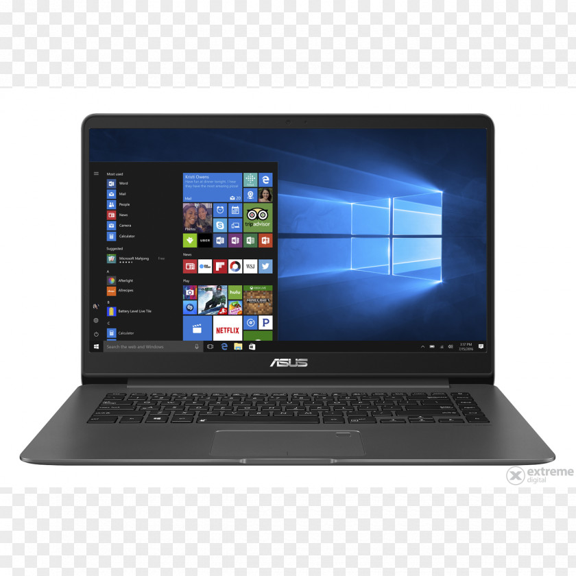 Laptop Zenbook ASUS Intel Core Netbook PNG