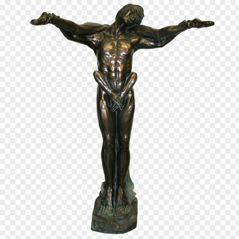 Passion Bronze Sculpture Statue Figurine Classical PNG