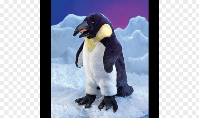 Penguin King Hand Puppet Emperor PNG