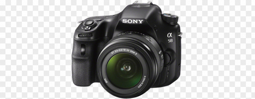 Slr Cameras Sony Alpha 58 NEX-5 99 SLT Camera Digital SLR PNG