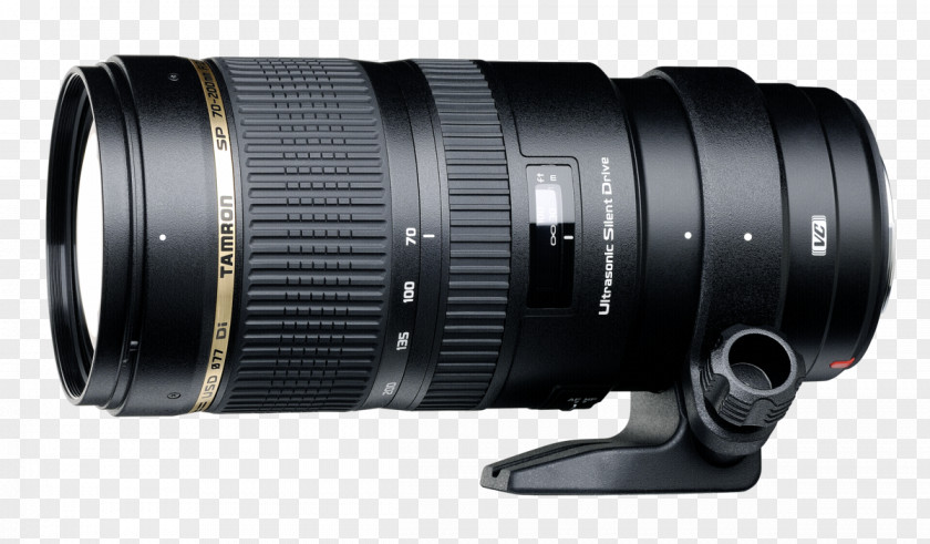 Camera Lens Tamron SP 70-200mm F/2.8 Di VC USD Telephoto Zoom PNG