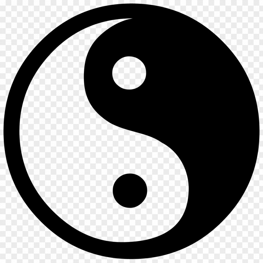 Chees Yin And Yang Symbol Desktop Wallpaper Clip Art PNG