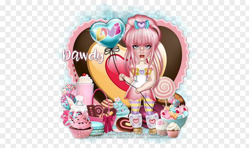 Doll Pink M RTV Animated Cartoon PNG