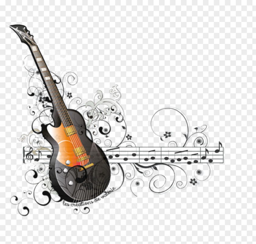 Guitar Acoustic Musical Note Instruments PNG