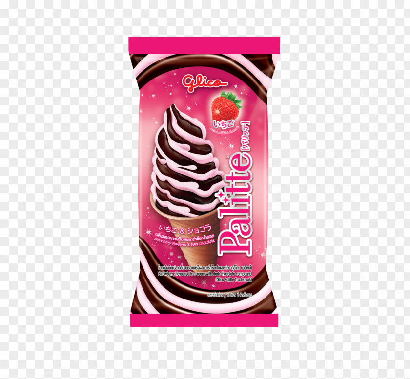 Ice Cream ジャイアントコーン Ezaki Glico Co., Ltd. Flavor Strawberry PNG