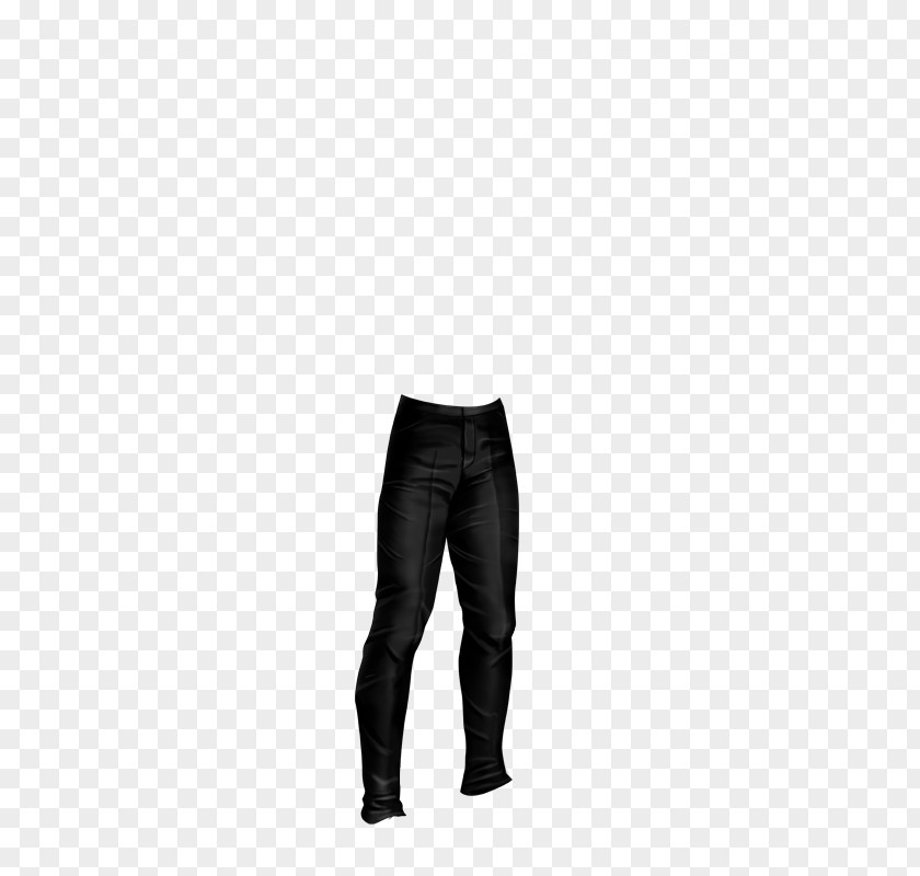 Jeans Leggings Tights Black M PNG