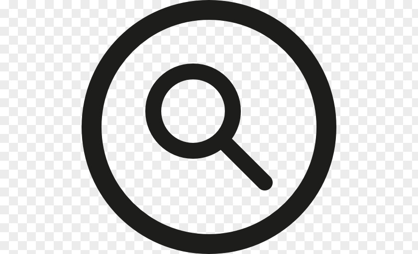 Magnifying Glass Material Social Media LinkedIn YouTube Icon Design PNG
