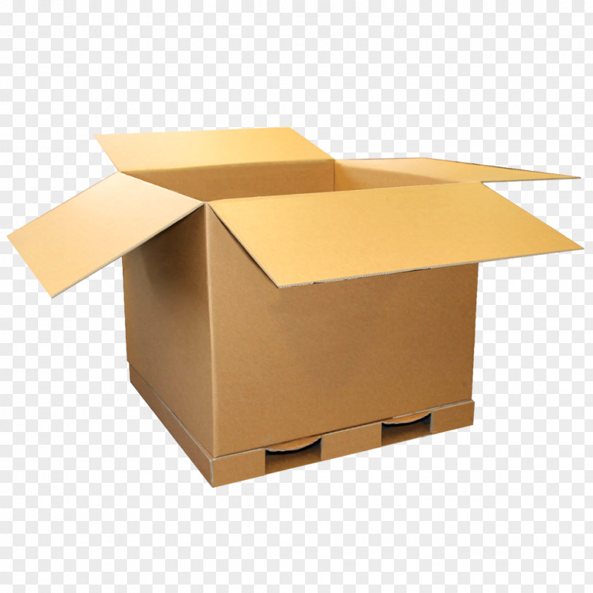 Box Cardboard Crate Corrugated Fiberboard Pallet PNG