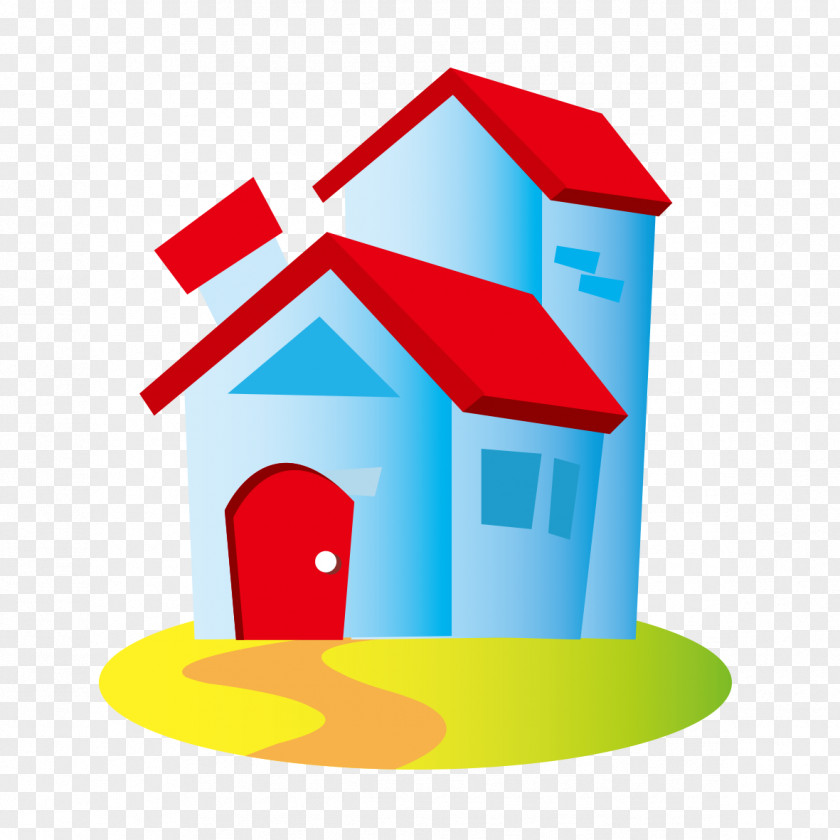 Cute Cartoon House Clip Art PNG