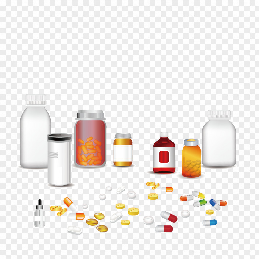 Drugs And Bottle Pharmaceutical Drug PNG